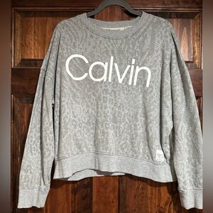 Women’s Large Calvin Klein cropped crewneck